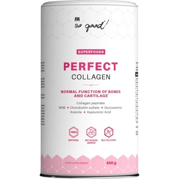 FA Nutrition Perfect Collagen / with Glucosamine, Chondroitin, MSM, Hyaluronic [450 грама] Неовкусен