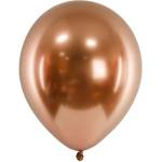 Party Deco Латексови Балони Хром, Меден Цвят - 30 см (chb1-020-50)