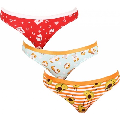 Dedoles 3PACK veselé dámske nohavičky (K1319229137)