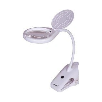 Levenhuk Лупа Levenhuk Zeno Desk D17, Увеличение 2, 3/6x, Диаметър 108/21 mm, Светодиодна лампа, levenhuk-74104