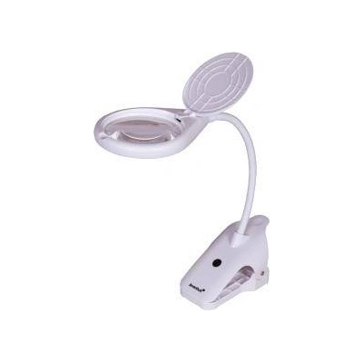 Levenhuk Лупа Levenhuk Zeno Desk D17, Увеличение 2, 3/6x, Диаметър 108/21 mm, Светодиодна лампа, levenhuk-74104
