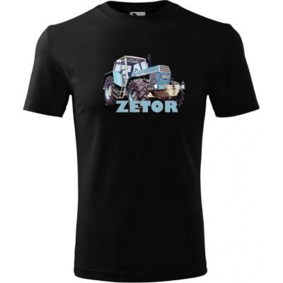 Tričko Zetor Crystal čierna