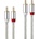 Pro-Ject Audio Systems Кабел Pro-Ject Connect it Line E RCA - 0.41м (9120129860031)