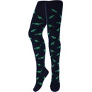 Chlapčenské pančuchy Dinosaurus tmavomodrá