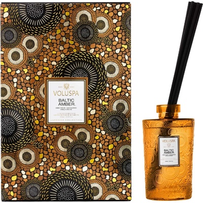 Voluspa difuzér s tyčinkami Baltic Amber Baltská ambra 500 ml