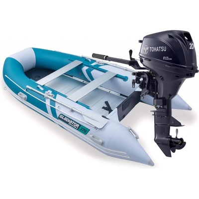 Gladiator B370 AL a Tohatsu MFS20E S Komplet
