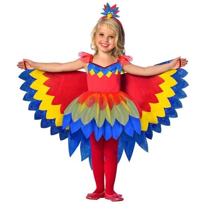 Amscan Детски костюм - Папагал Размер - деца: S: 110 см