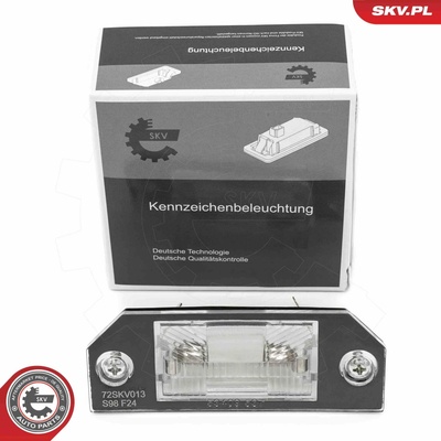 Osvetlenie poznávacej značky ESEN SKV 72SKV013