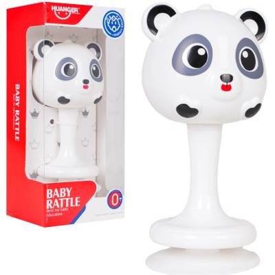 Huanger Chrastítko Panda s přísavkou