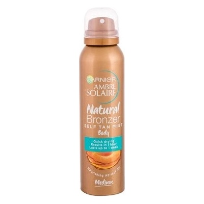 Garnier Ambre Solaire Natural Bronzer samoopalovací spray Medium 150 ml – Sleviste.cz