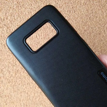 Силиконов калъф за Samsung S8 G950 гръб черен Grid