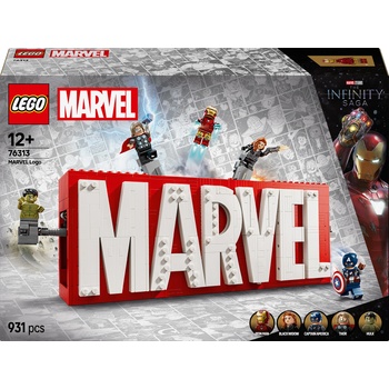 LEGO® Marvel - Marvel Logo & Minifigures (76313)