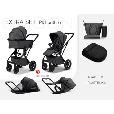 Moon PIÚ Extra set Black matt Antra 2025