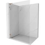 Mexen Lunar L Душ кабина Walk-in лява 90 x 200 см, прозрачна 8 мм, розово злато - 830L-090-000-60-00-L (830L-090-000-60-00-L)
