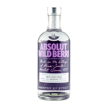 Absolut Wild Berry 38% 0,7 l (čistá fľaša)