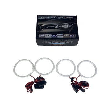 Image 1 of Ангелски Очи Лайтбар Дизайн за bmw e46 купе (2003+) - Червен цвят