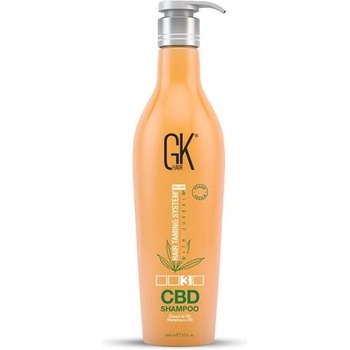 GK Hair CBD Vegan шампоан за възстановяваща грижа 650 мл
