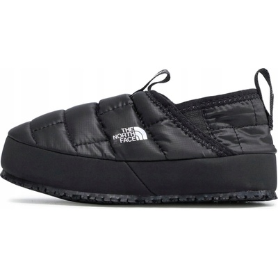 The North Face detské papuče s gumičkami čierne