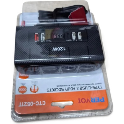 Rozštvorka zapalovača+ tester zapalovača+ USB nabýjačka