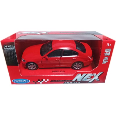 Welly Метална кола с отварящи се врати BMW 330 i Welly