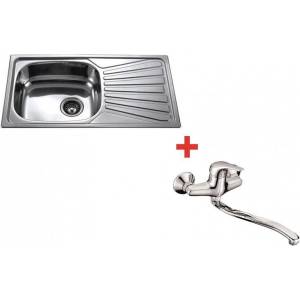 Inter Ceramic СЕТОВЕ ЗА КУХНЯ 2 в 1 / 3 в 1 BG 7843 + 5532265 ХИЛДА 1, Inter Ceramic (BG 7843 + 5532265 ХИЛДА 1) Мивка за вграждане