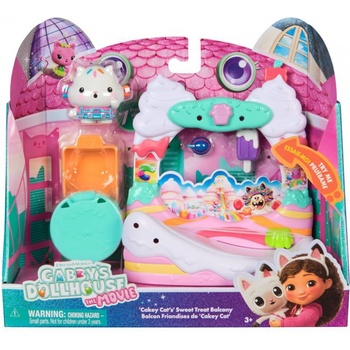 Къщата на куклите на Габи във филма: терасов комплект за игра сладкарница (6074162)