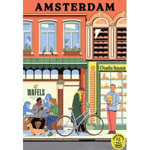 Hachette - Puzzle Amsterdam - 1 000 piese