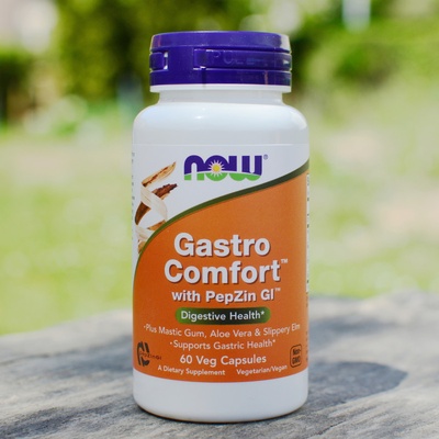 Now Foods NOW Gastro Comfort s PepZin GI 60 rostlinných kapsúl