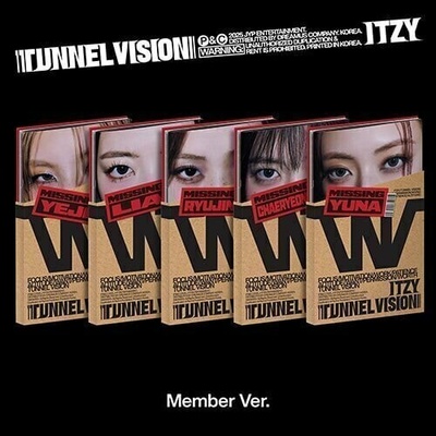 ITZY - TUNNEL VISION (Member ver.) CD
