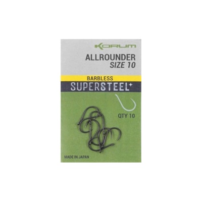 Korum Allrounder Hooks Barbless vel.8 10ks