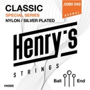 Henry`s Strings HNSBE Classic Nylon Silver - 0280“ - 043“