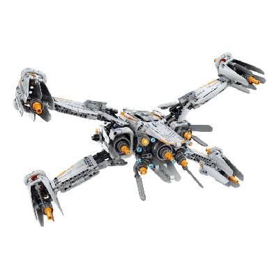 - Конструктор на космически кораб с механично задвижване, 1018 части (TED0033)