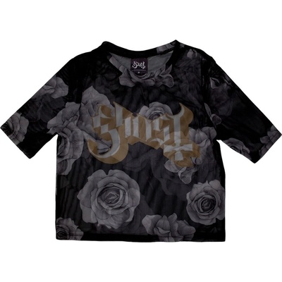 Ghost Logo & Roses Black XS Дамски Риза (GHOMCT46LB00)