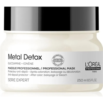 L'Oréal Serie Expert Metal Detox дълбоко подхранваща маска за боядисана и увредена коса 250ml