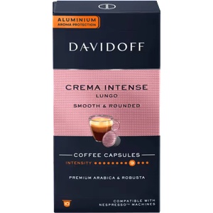 Davidoff Кафе капсули Davidoff Crema Intense Lungo Nespresso, 10бр