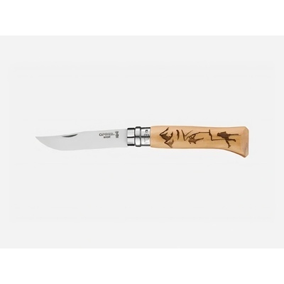 Opinel N°08 Engraved Sport Climbing 6 buk