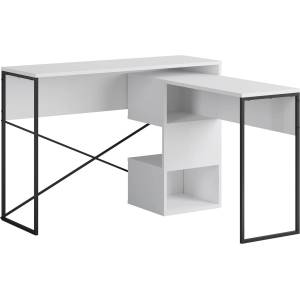 Hanah Home Ученическо бюро Hanah Home White Badau - Бяло (8684284277826)