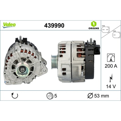 Alternátor VALEO 439990