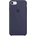 Apple Silicone Case - оригинален силиконов кейс за iPhone 8, iPhone 7 (тъмносин)
