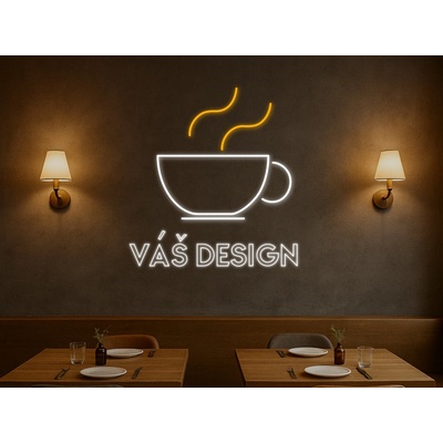 Fotověci Neony na Míru Neonový Reklamní Nápis Reklama Logo LED Světelný Branding Velikost: do 150cm šířky a 75cm výšky