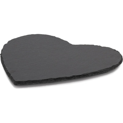 Sconto Servírovací podnos srdce HANSON bridlica 30x30 cm