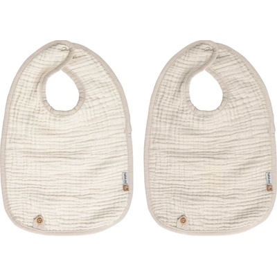 Bébé-Jou Лигавници Bebe-Jou - Pure Cotton Sand, 2 броя (3034127)
