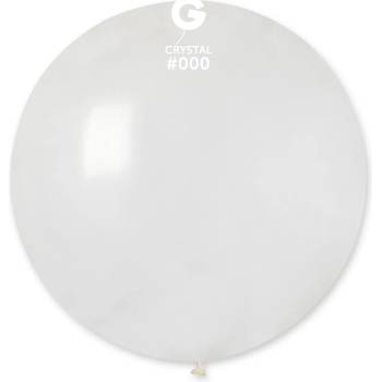 Image 1 of Gemar Кръгъл пастелен балон прозрачен 80 см