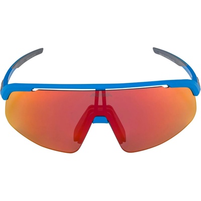 Alpina Слънчеви очила Alpina Youth's Turbo Pro Mirror S3 Sunglasses - Blue Matt / Red Mirror - размер One Size (205-6928-0311)