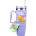 Paladone Чаша Paladone: Minecraft - Purple 900ml Multiway Travel Cup Straw, PP14948MCF (PD-104475)