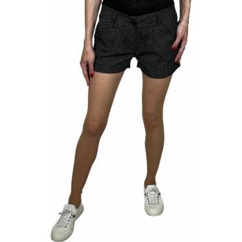 Dámské plátěné kraťasy černá