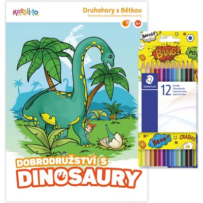 Dobrodružství s dinosaury Druhohory s Bětkou
