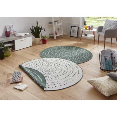 Hanse Home Twin-Wendeteppiche 103111 grün creme