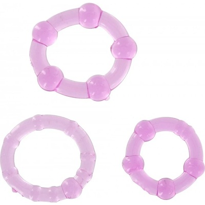Stay Hard Three Rings erekční kroužky fialové – Zbozi.Blesk.cz