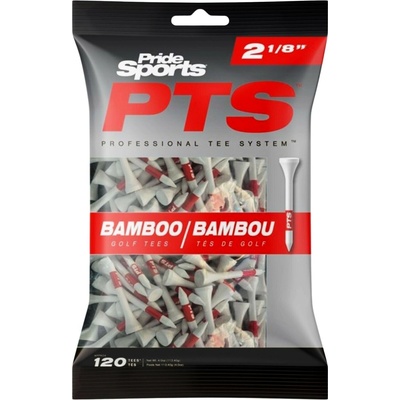 Pride Tee Professional Tee System (PTS) Bamboo 69 mm bílá 100 ks